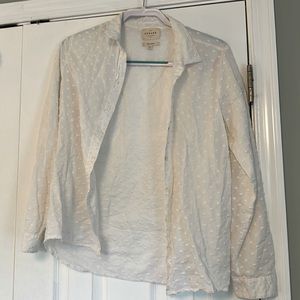 Sezane White Button Down